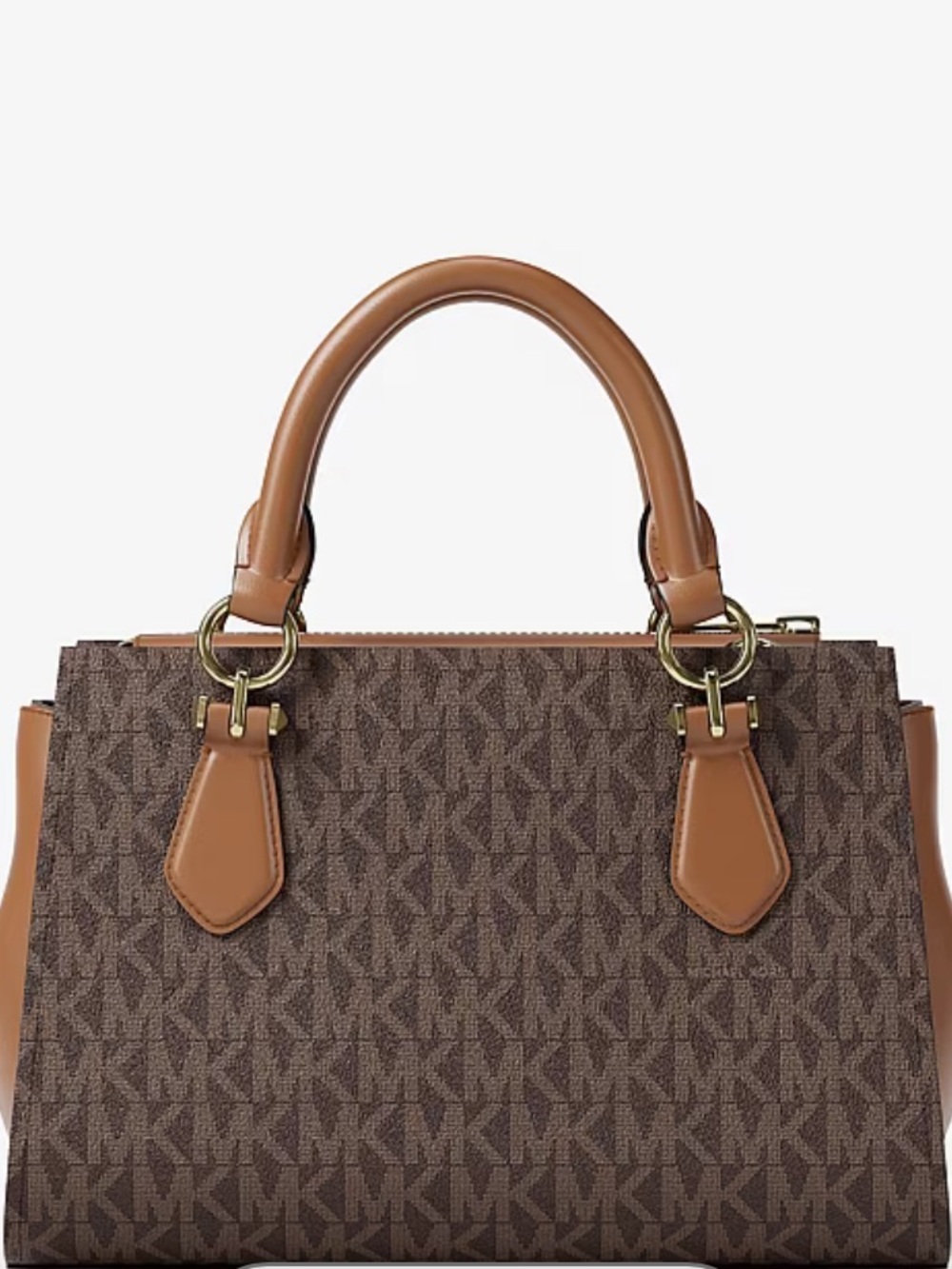 Michael Kors Marilyn Small Signature Logo Satchel Messenger Crossbody Bag - Picture 16 of 16